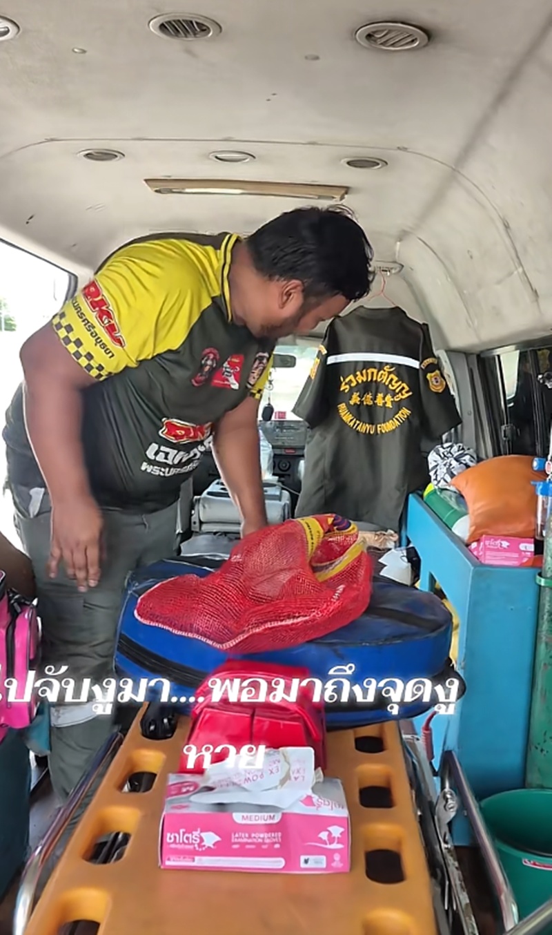 กู้ภัยจับงู