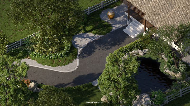 บ้านในสวน Green Delwald