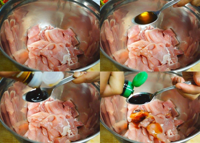 ราดหน้าหมูหมัก