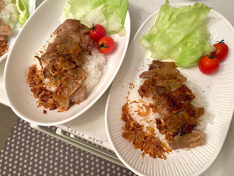 ข้าวหมูทอด