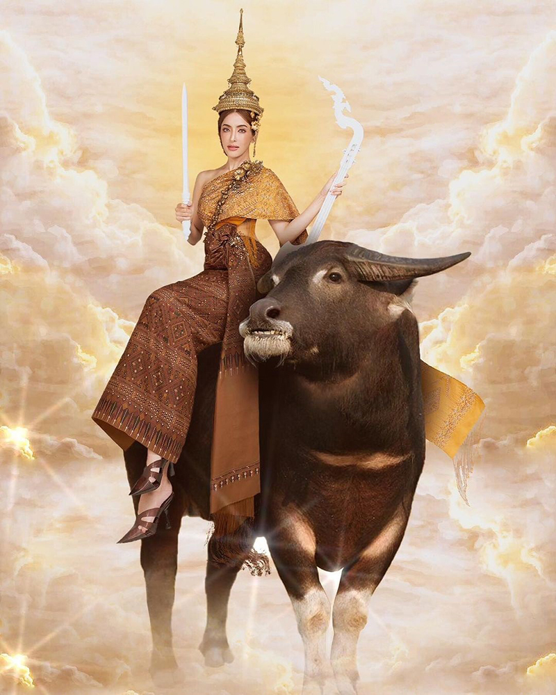 พิ้งค์กี้ สาวิกา นางสงกรานต์ 2566