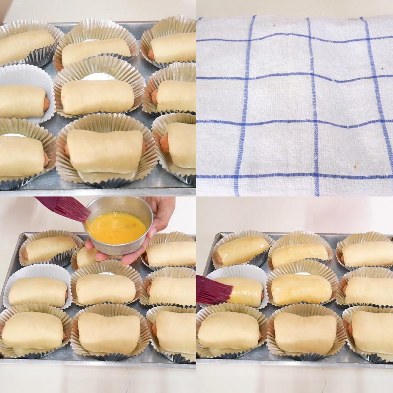 ขนมปังไส้กรอก