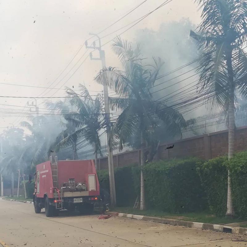 ไฟไหม้ข้างบ้าน กัปตัน ภูธเนศ