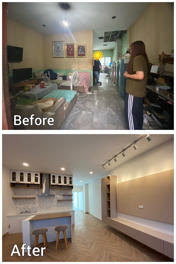 รีโนเวททาวน์โฮม 3 ชั้น