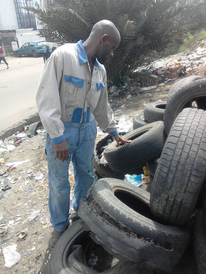 เศษยางรถยนต์