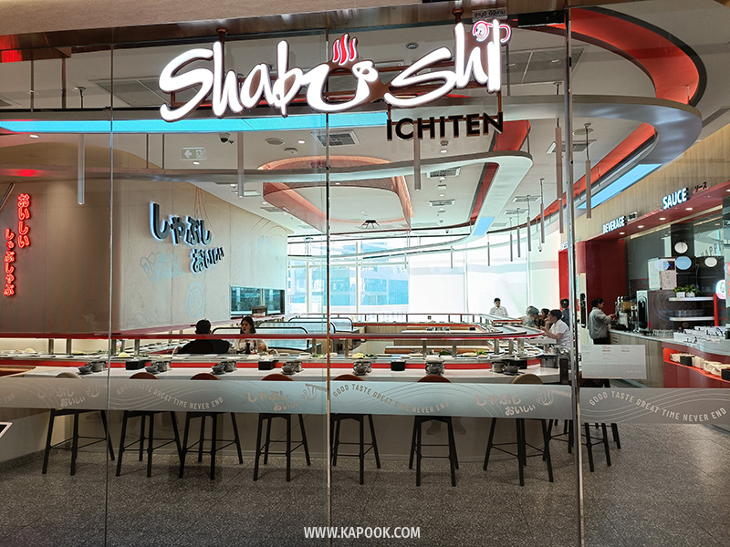 Shabushi Ichiten สาขา One Bangkok ตั้งอยู่ที่ชั้น 5