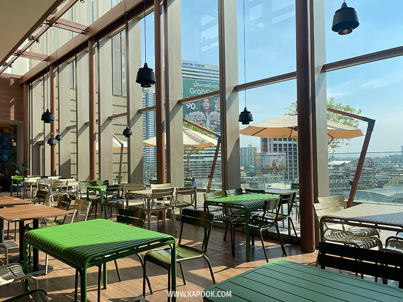 Food Street ของ One Bangkok ตั้งอยู่ที่ชั้น 5