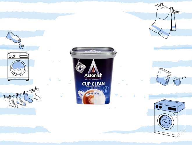 Astonish Cup Clean ผงล้างเครื่องซักผ้า ยี่ห้อไหนดี เครื่องซักผ้า วิธีล้างเครื่องซักผ้า วิธีทำความสะอาด