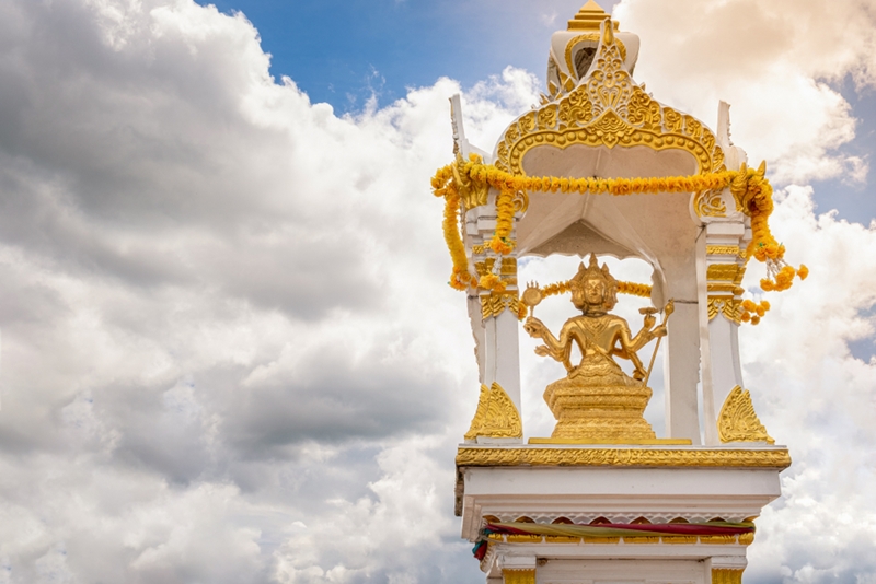 วิธีไหว้ศาลพระพรหมที่บ้าน