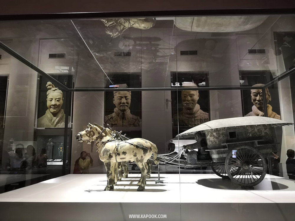 นิทรรศการจิ๋นซีฮ่องเต้