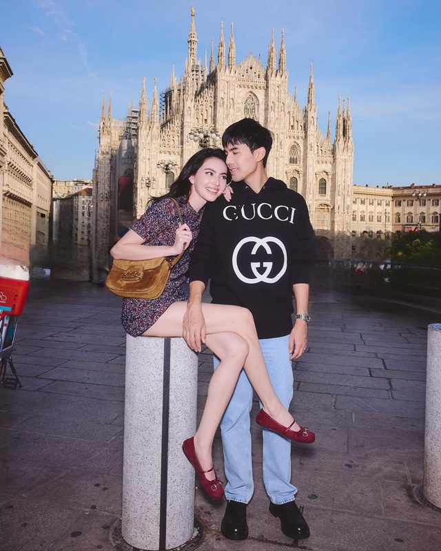 ใหม่ ดาวิกา - เต๋อ ฉันทวิชช์ สวีตหวานกลางมิลาน อิตาลี 