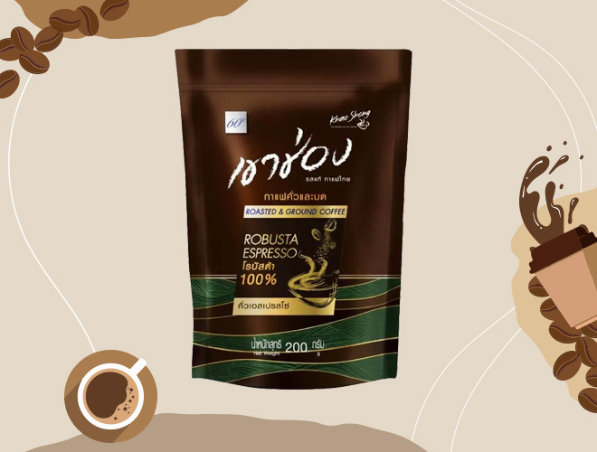 Khao Shong กาแฟดำ ยี่ห้อไหนดี กาแฟ เครื่องดื่ม