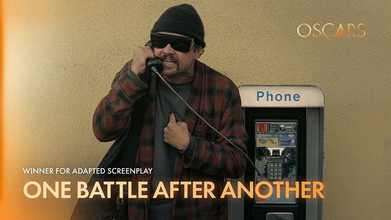 ONE BATTLE AFTER ANOTHER สาขาบทภาพยนตร์ดัดแปลงยอดเยี่ยม ออสการ์ 2026 รางวัล Academy Awards ครั้งที่ 98