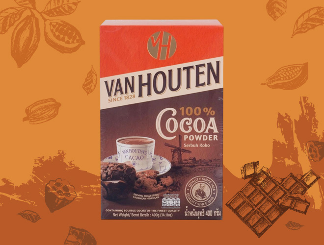 Van Houten ผงโกโก้ ยี่ห้อไหนดี ผงโกโก้ ทำเครื่องดื่มและทำขนม