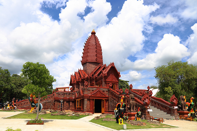 ที่เที่ยวเดือนเมษายน 2568 วัดไพรพัฒนา (วัดหลวงปู่สรวง) จังหวัดศรีสะเกษ