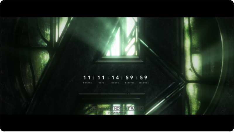 ตัวอย่างที่สาม Avengers: Doomsday หนังซูเปอร์ฮีโร่ หนังใหม่ Marvel 2026 ภาพตัวอย่าง