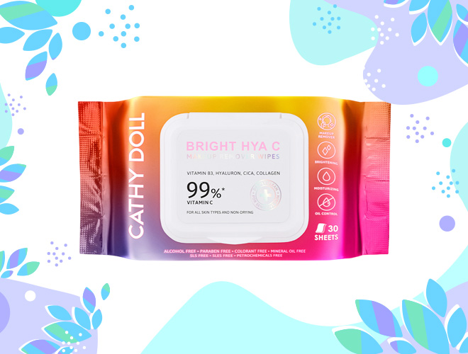 Cathy Doll แผ่นเช็ดเครื่องสำอาง Cleansing Wipes ยี่ห้อไหนดี