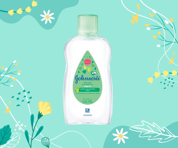 Johnson’s Aloe Vera & Vitamin E Baby Oil