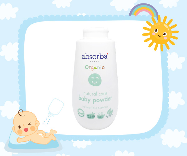 Absorba Organic Baby Powder