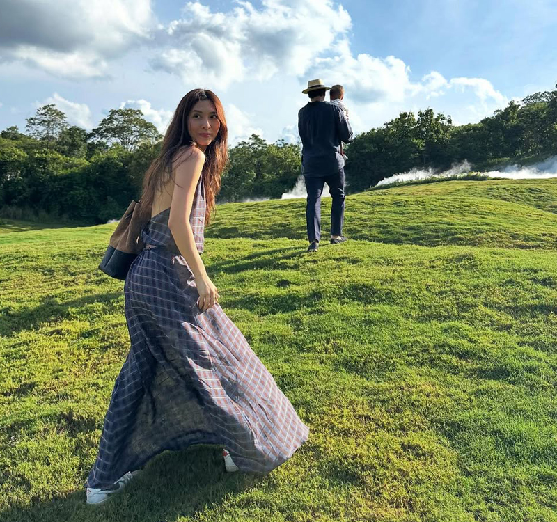 มิว นิษฐา โชว์หุ่นสุดเป๊ะ ควงไฮโซเซนต์ สามีและลูก เที่ยวเขาใหญ่ 