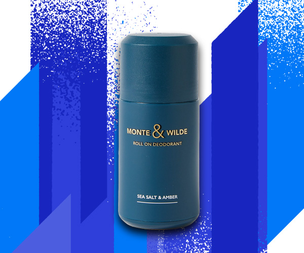 Marks & Spencer Monte & Wilde Roll On Deodorant กลิ่น Sea Salt & Amber