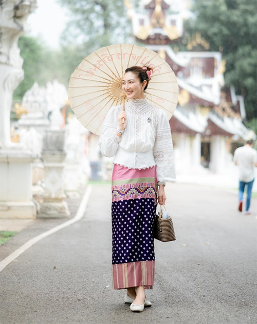 ส่อง 14 ไอเดียชุดไทยลอยกระทง งามสะดุดตา น่ามองทุกชุด