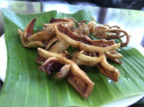 ปลาหมึกแดดเดียว