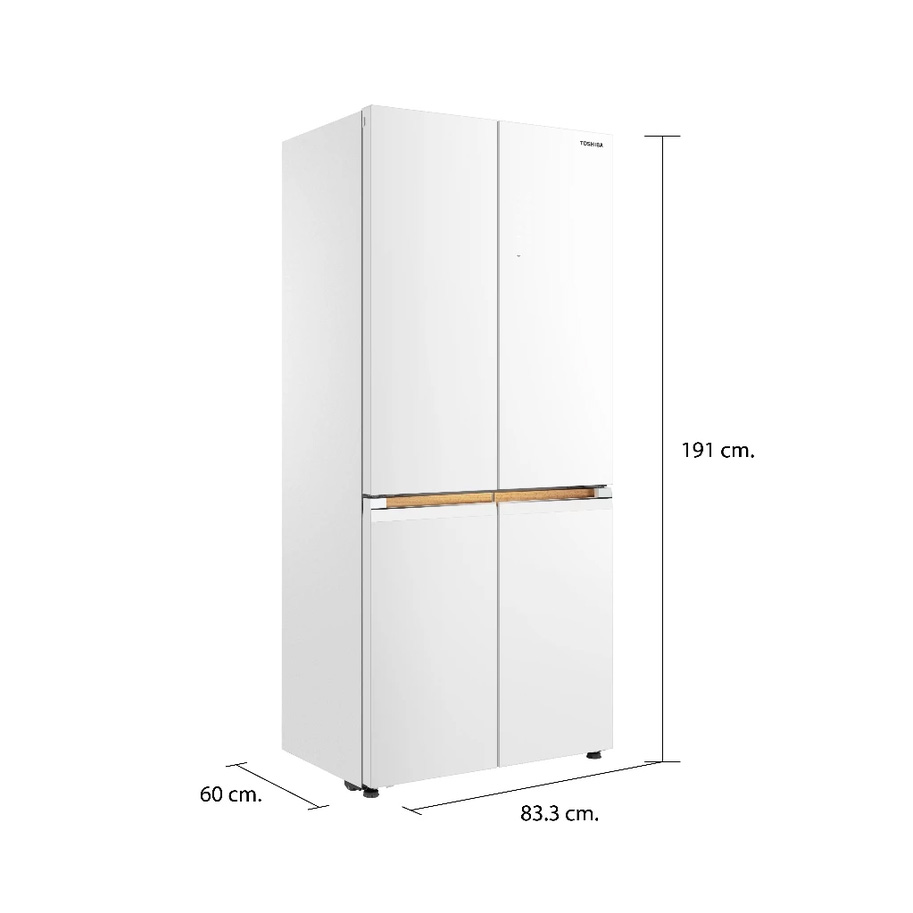 ตู้เย็น TOSHIBA GR-RF695WI-PGTH(67) 4 ประตู 18.9 คิว