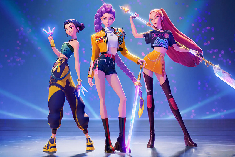 หนัง KPop Demon Hunters ภาคแรก ภาพตัวอย่าง