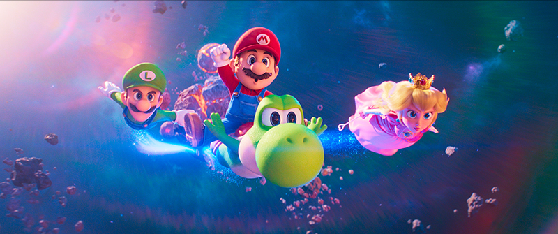 The Super Mario Galaxy Movie หนังซูเปอร์มาริโอ้ หนังแอนิเมชั่น ภาคต่อ หนังใหม่ 2026 ภาพตัวอย่าง