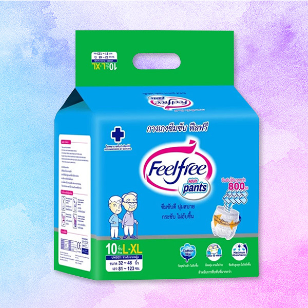 ผ้าอ้อมผู้ใหญ่ Feelfree