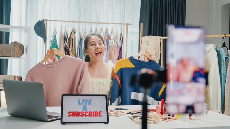 ธุรกิจจัดทำคอนเทนต์ YouTuber รีวิวสินค้า