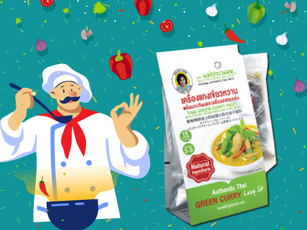 เครื่องแกงเขียวหวานสำเร็จรูป