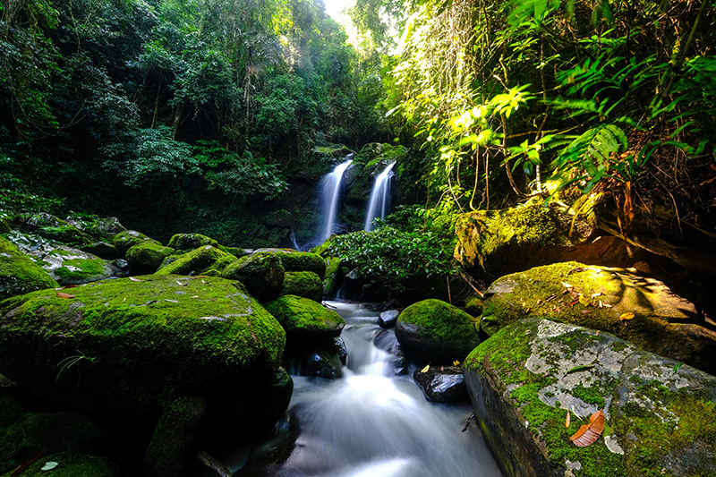 น้ำตกสะปัน จังหวัดน่าน