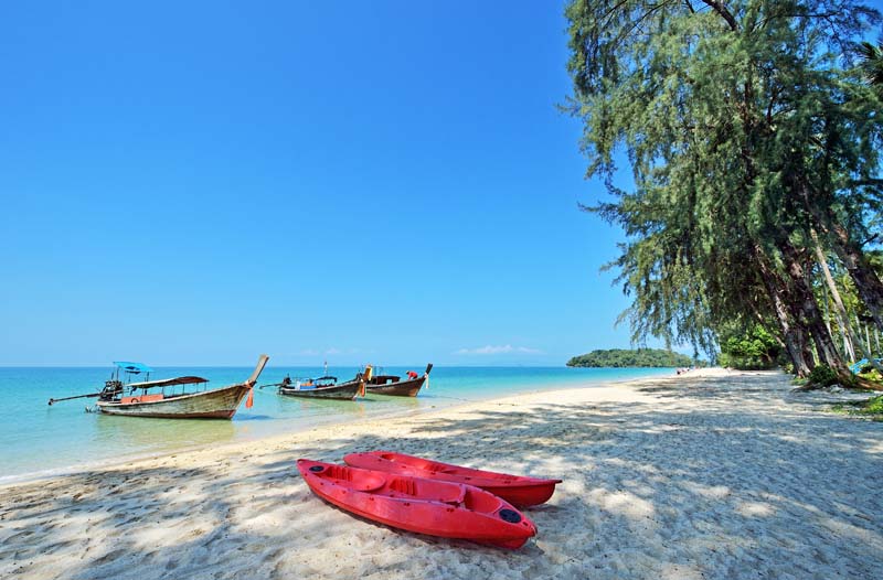 หาดคลองม่วง ทะเลกระบี่