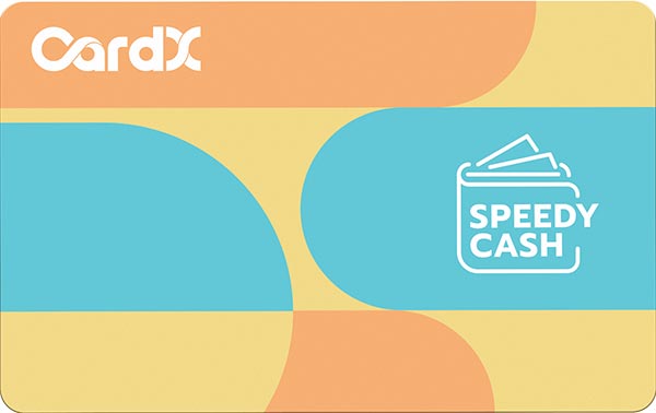 บัตรกดเงินสด speedy cash