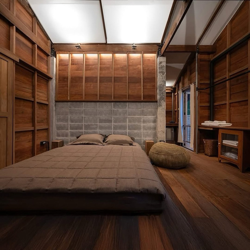 บ้านพัก โอ๊เย ห้องนอน