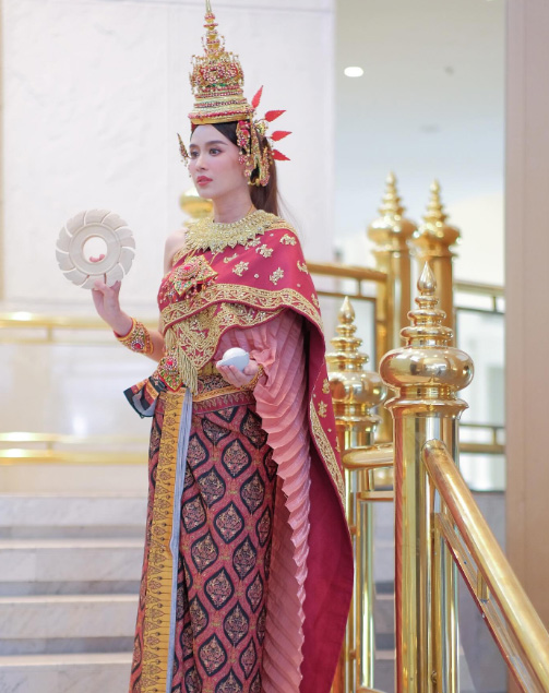 นางสงกรานต์ 2568 ส่องภาพดาราคนดังแต่งเป็น ทุงสะเทวี สวยสะกดตารับปีใหม่ไทย
