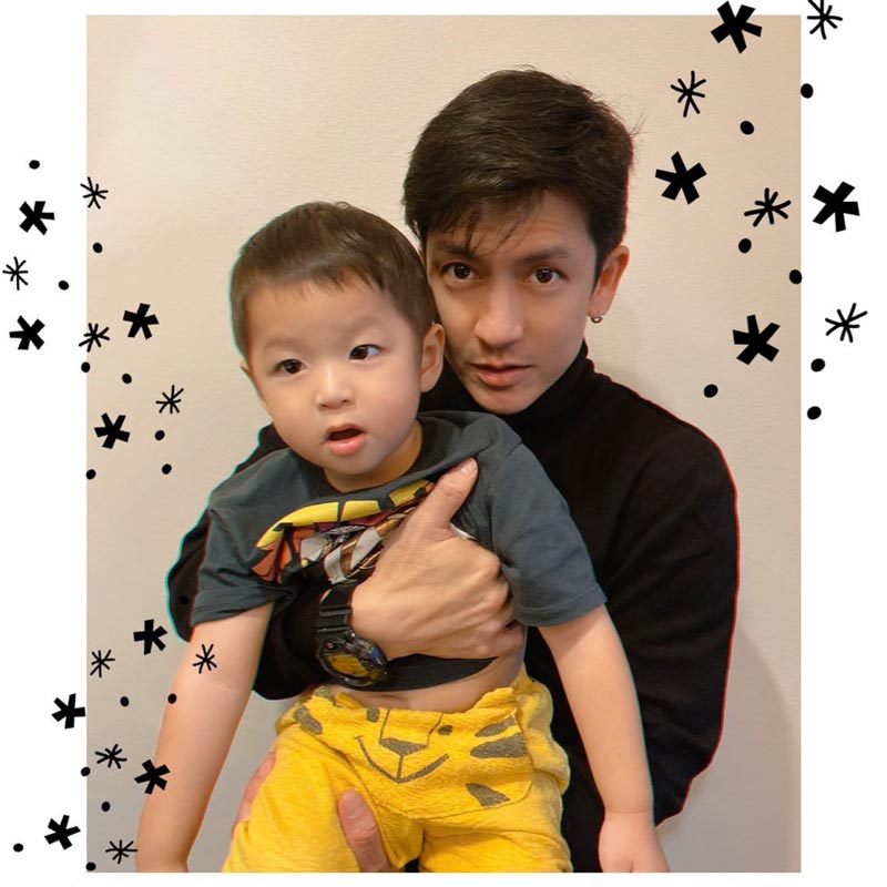 น้องเต็นท์ น้องตริณณ์ ลูกชาย ติ๊ก เจษฎาภรณ์