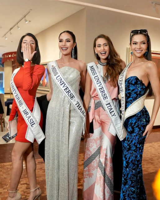 โอปอล สุชาตา กับลุคเข้ากอง Miss Universe 2024 สวยสมมงมิสยูนิเวิร์สไทยแลนด์