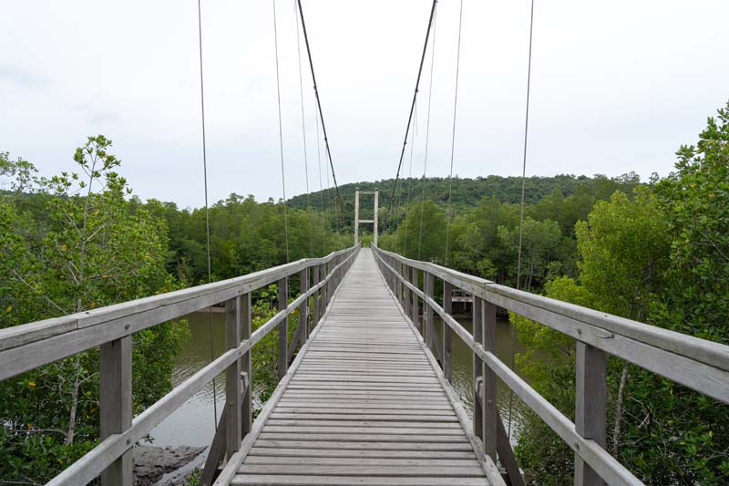 สะพานแขวน หมู่เกาะชุมพร