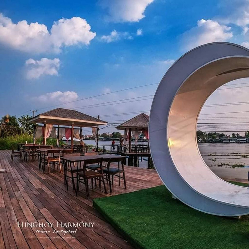 คาเฟ่ริมน้ำ 2568 ร้าน Hinghoy Harmony