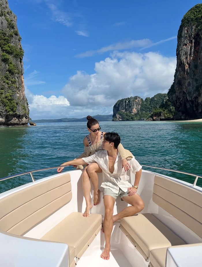  คิมเบอร์ลี่ - หมาก ปริญ โชว์หวานทริปทะเลกระบี่ 