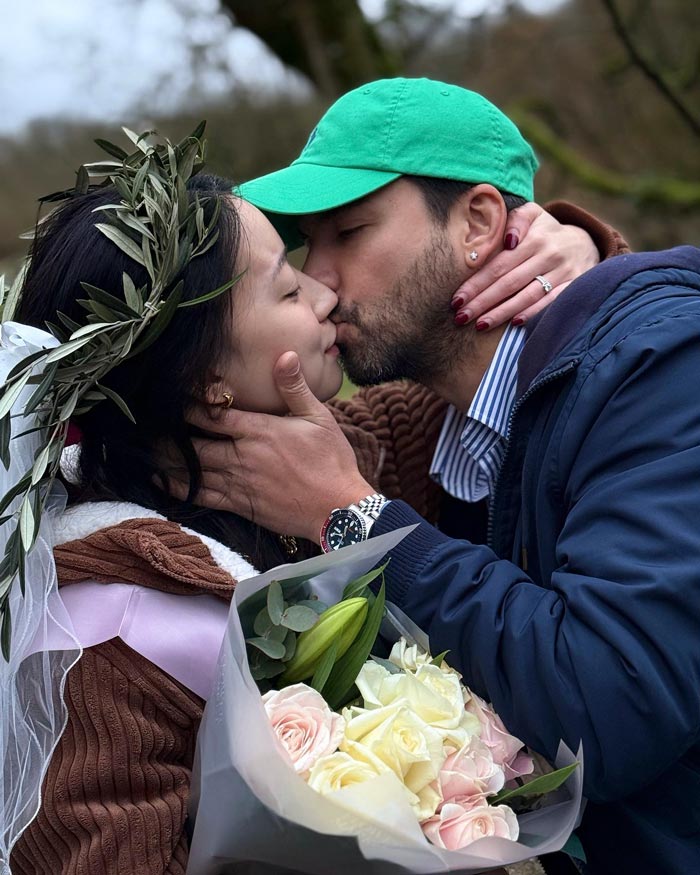 แอนดรูว์ กรเศก เซอร์ไพรส์ขอ แพร แฟนสาวนอกวงการแต่งงาน