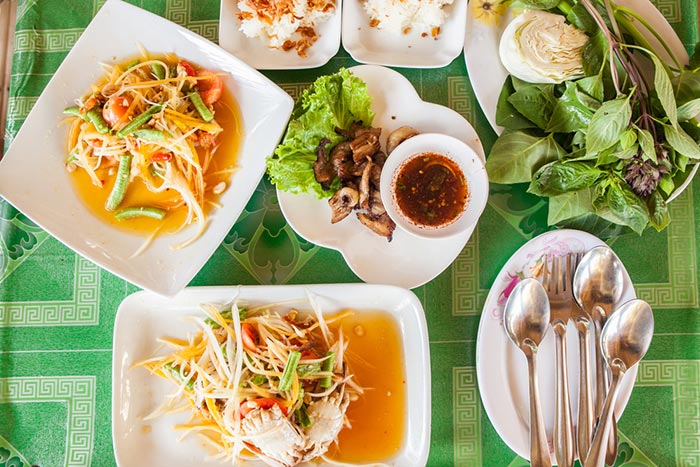 ส้มตำ