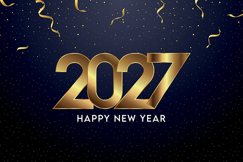สวัสดีปีใหม่ 2570 Happy New Year