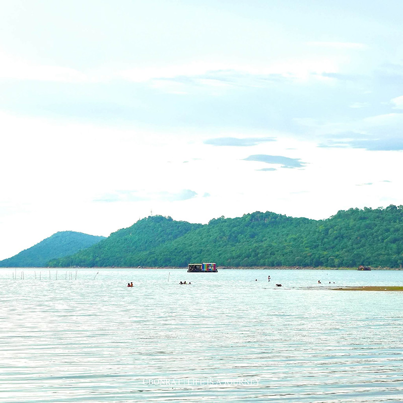 หาดโนนหนองใหญ่ เขื่อนอุบลรัตน์ จังหวัดขอนแก่น