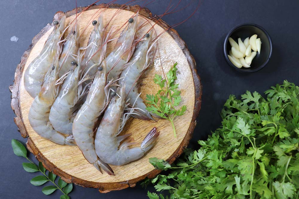 วิธีเก็บกุ้งสด