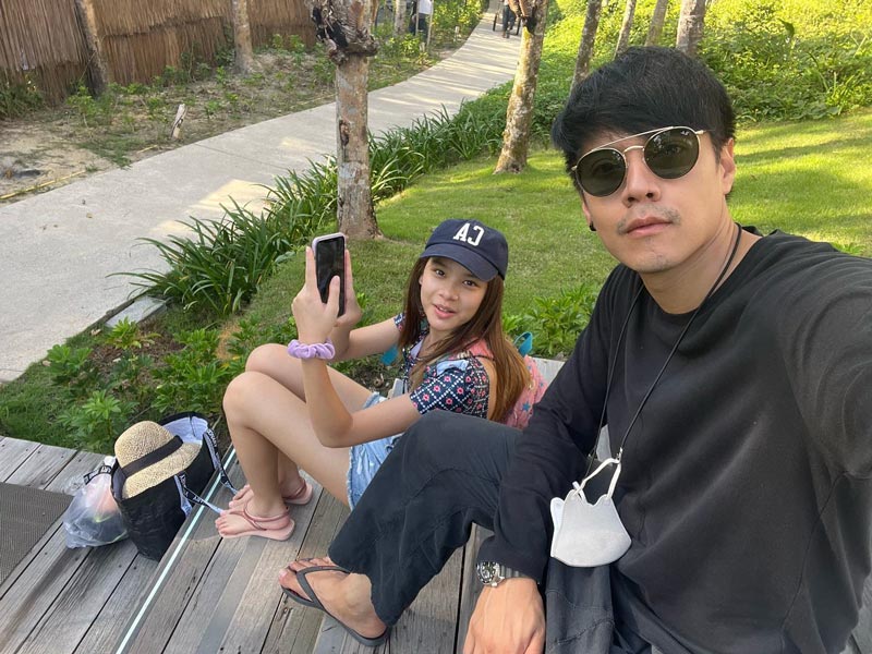 น้องมาลิน ลูกสาว แอม สุธีร์