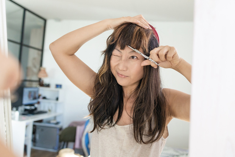 ตัดผมเอง